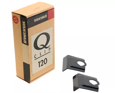 Yakima Q120 Q Tower Clips W/ R Pads & Vinyl Pads #0720 2 Clips Q 120 NEW In Box • $16.99