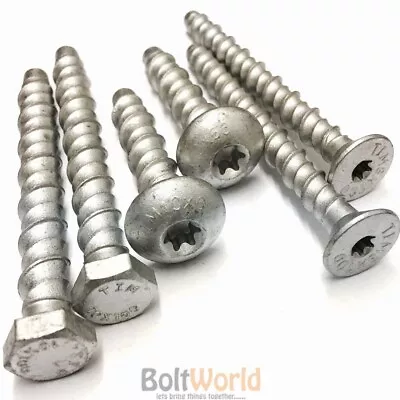 £4.47 • Buy M6 M8 M10 M12 M16 Hex Pan Csk Head Multi Fix Thunder Bolts Screw Anchor Fixing