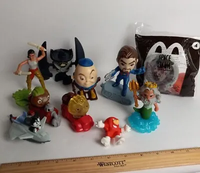 McDonalds Happy Meal Toys Mixed Lot 10 Piece With One NIP • $4.90
