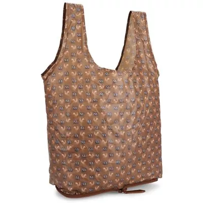 £63.81 • Buy Max Mara Reusable Foldable M Logo Print Shopping Tote Bag
