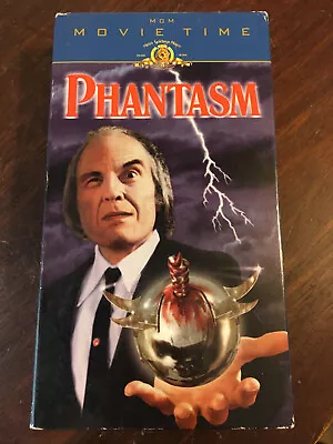 Phantasm VHS 1998 Movie Time MGM Tape • $5.95