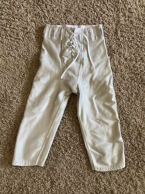 Riddell Silver Football Pants Adult SMALL Activewear Practice Extra • $8.49