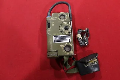 U S Military Surplus Prc 90-2 Pilot Survival Radio Vest Radio Earphone Antenna • $149.99