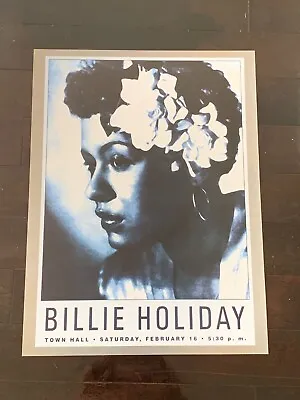 Billie Holiday Vintage Concert Poster 18X24 New • $12