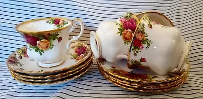 £13 • Buy Royal Albert Old Country Roses Trios Tea Cup Saucer Side Plate FIRST Quality