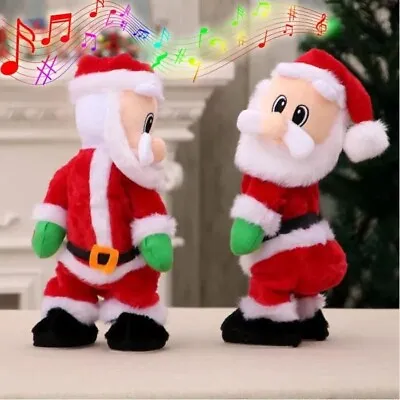 Hip Dancing Twerking Santa Claus Christmas Musical Electrical Singing Toy Gift • £11.99