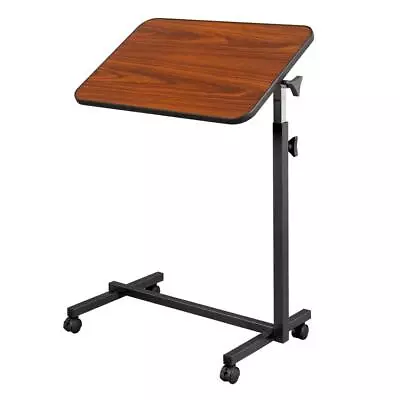 Laptop Desk Hospital Table Rolling Cart Angel & Height Adjustable Over Bed Stand • $48.49