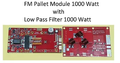 $545 • Buy RF Amplifier Module 1000W 87.5-108Mhz 1kw FM Broadcast Band Planar 1000 Watt