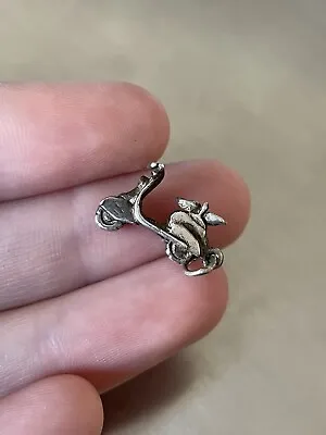 £27.99 • Buy Vintage 925 Sterling Silver Traditional Vespa Scooter Charm 2g