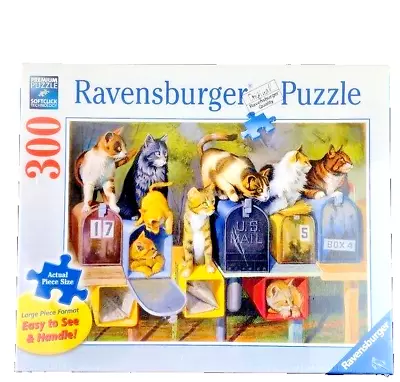 Ravensburger 300 Piece Puzzle Cat's Got Mail NWT • $15.99