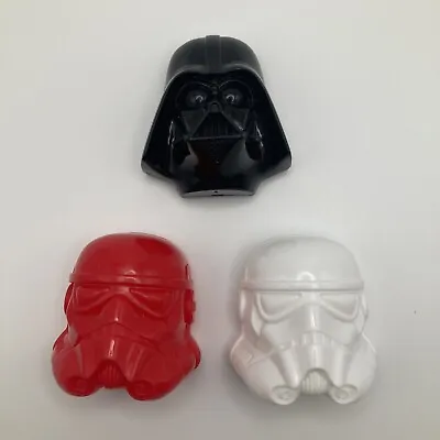 Star Wars Darth Vader StormTrooper Mini Helmet Containers Party Supplies Crafts • £14.45
