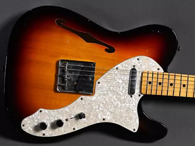 Fender Custom Shop Telecaster 1969 Thinline Journeyman Relic 3-Tone Sunburst • $4190