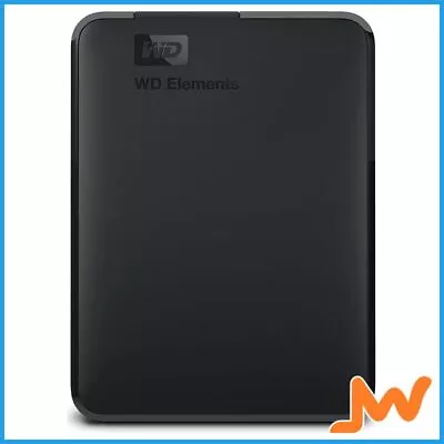 Western Digital Elements Portable External Hard Drive 5TB Black • $227