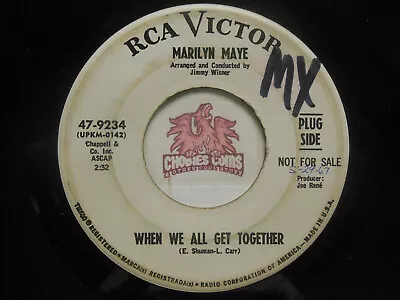 Marilyn Maye – You've Got To Be There / When We All Get Together 45 RPM G+ (9G) • $8.99