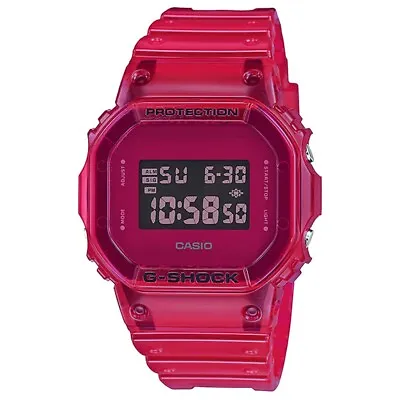 G-Shock Translucent Red Jelly Limited Edition Watch GShock DW-5600SB-4 RRP $249 • $161.10