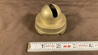 Vintage Antique Brass Kerosene Oil Lamp Burner Cone Cap Part • $19.95