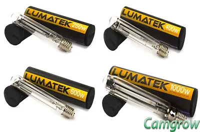 Lumatek - 250W 400W 600W 1000W - Dual Spectrum Grow Lamp/Bulb Hydroponics • £22.95