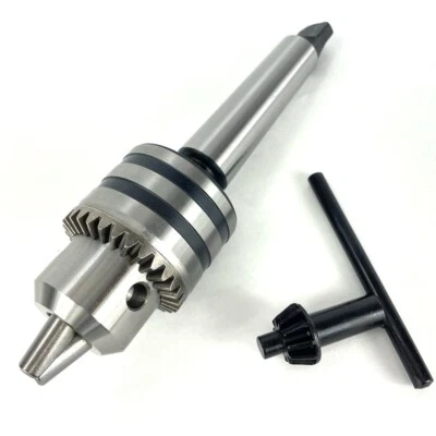 $38 • Buy BLUEROCK HEAVY DUTY Drill Chuck 5/8  MT3 - Morse Taper 3 Adapter - Press NEW