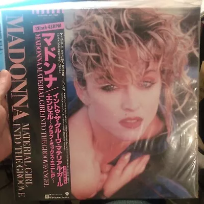 Madonna Material Girl Angel & Into The Groove Japan Lp • $45