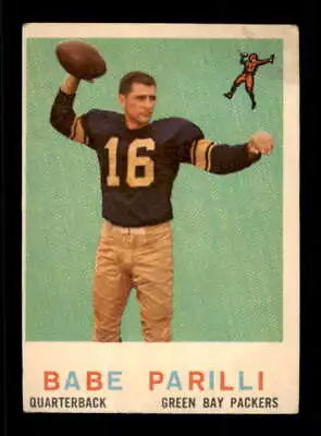 1959 Topps #107 Babe Parilli GVG Packers 550246 • $4.50