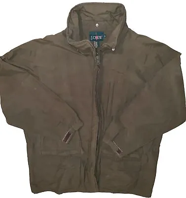 J CREW Olive Drab WATERPROOF ALL-CLIMATE NORDIC FIELD PARKA XXL-EXCELLENT COND! • $29.99