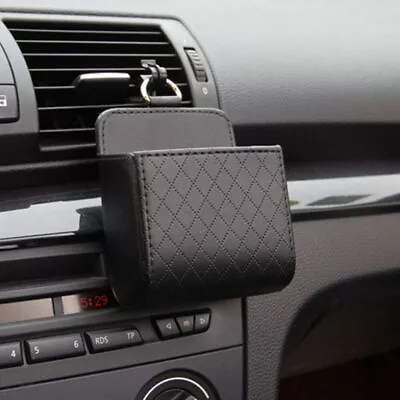 Car Interior Accessories Air Vent Mount Storage Box Car Keychain Organizer Bag • $6.99