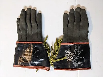 Vintage Children Toy Cowboy Western Gloves Rough Rider  • $22.43