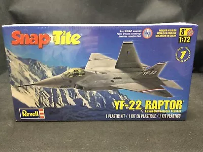 Snap Tite YF-22 Raptor 1:72 Scale (85-1198) Model Kit [Revell] NEW IN BOX • $4.99