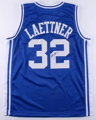 Christian Laettner Signed Duke Blue Devils  The Shot  Jersey (JSA) 1992 #3 Pick • $135.96