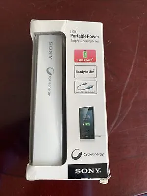 SONY CP-ELS 2000 MAh USB Portable Power Supply For Smartphones • £9.99