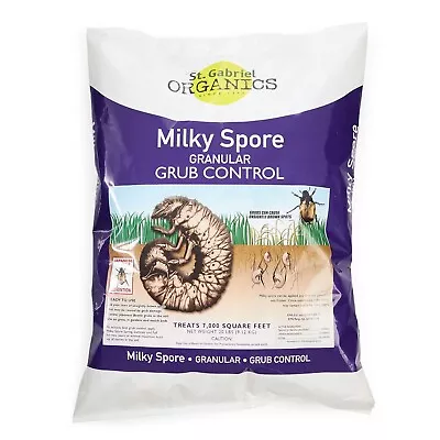 St. Gabriel 800802 20 Lb. Milky Spore Grub Control Spreader Mix - Pack Of 1 • $74.89