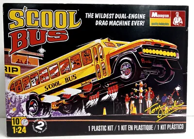 S'cool Bus Tom Daniel Monogram Hobby Kit Opened Unassembled 2013 Revell • $100