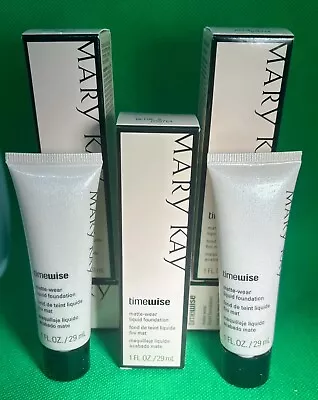 Mary Kay TimeWise MATTE WEAR Liquid Foundation Choose Your Color New In Box • $31