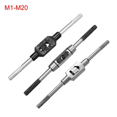 Tap Wrench M1-M20 Adjustable Bar Taps Holder Straight Reamer Tapping Wrench • £19.93