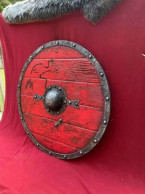 Medieval Viking 24  Dia. Round Wooden Shield • $122.11