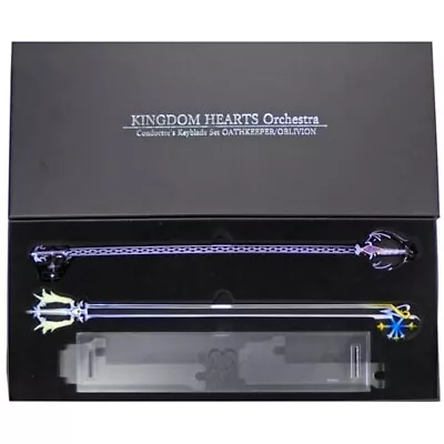 Kingdom Hearts Orchestra Conductor's Keyblade Set Oathkeeper/Oblivion JAPAN • $141.12