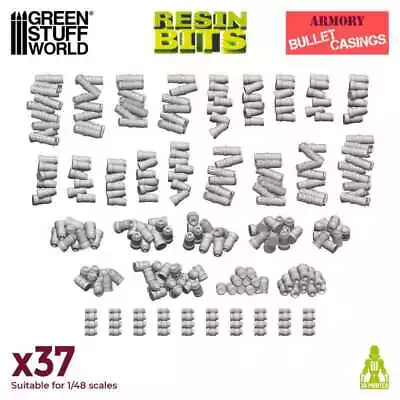 3D Printed Set - Bullet Casings - Green Stuff World • £8.78