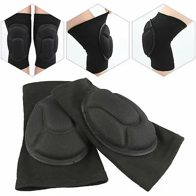 £6.89 • Buy 1 Pair Professional Knee Pads Construction Comfort Leg Protectors Work Safety
