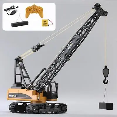 HUINA 1/14 15CH RC 572 Construction Crane Truck Tower Excavator Car Toy Model • $250.59