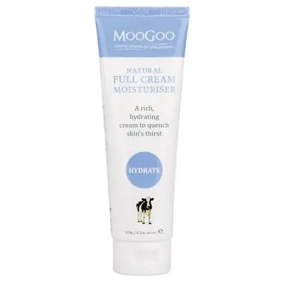 $21.89 • Buy MooGoo Natural Full Milk Protein Increases Skin Elasticity Cream 200g Hydrates
