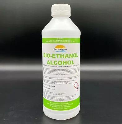 99% Bio-Ethanol Alcohol1 Litre Ethyl Alcohol - Made In Australia Natural • $27.99