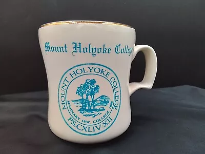 Mount Holyoke College Mass Seminary W.c. Bunting Pottery Mug Vintage 7 Sisters • $29.99