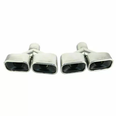 2.5'' AMG Square Dual Exhaust Tips For Mercedes-Benz C-Class W204 W203 W211 W214 • $127.90