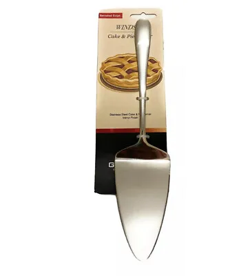 Grunwerg Cake Slice Pie & Cake Server Polished Stainless Steel Windsor  • £6.99