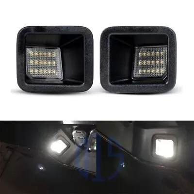 2017-2022 Ford F250 F350 F450 Pickup BRIGHT WHITE LED License Plate Lights Pair • $21.29