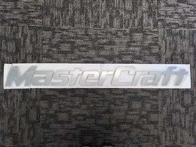 Mastercraft Nxt Chrome Satin Brand Decal Oem #750179 • $229