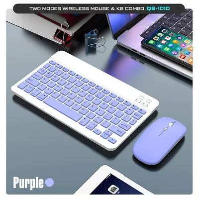 Bluetooth Keyboard With Mouse For Samsung Galaxy Tab S4 S5 S6 S7 S8 A8 A7 Tablet • $33.95