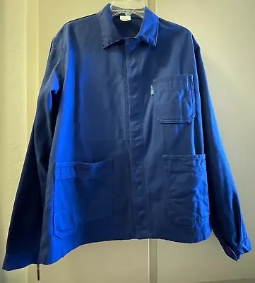 CEPOVETT French Workwear Jacket Mens Size T2 / M New Blue Le Laboureur Jcrew • $40