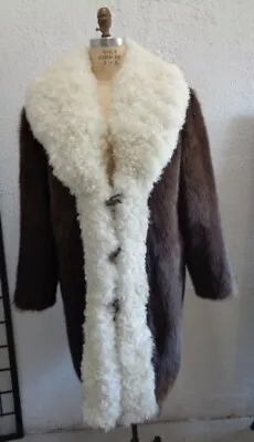 Brand New Beaver & White Alpaca Fur Coat Jacket Men Man Size All Vin Diesel • $2586.85