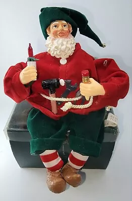 Vintage Christmas In Motion Christmas  Animated Elf With Light  • $19.99